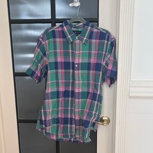 Polo by Ralph Lauren Colorful Plaid Button-Down Shirt size XL